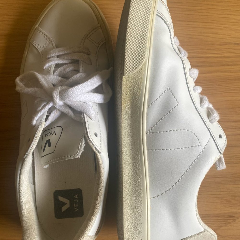 Veja Esplar Leather White